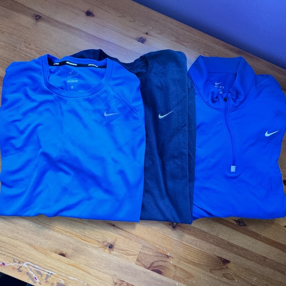 Nike drifit athletic shirt bundle L/XL